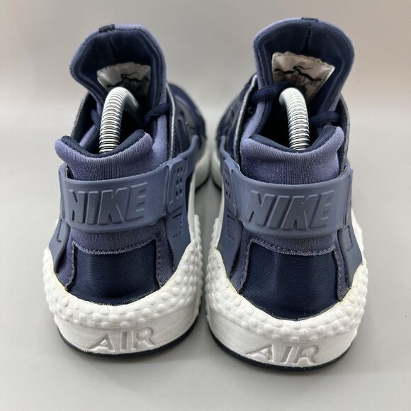 Nike Air Huarache Women Size 7.5 Shoes Diffused Blue White Sneakers 634835-408 - Picture 4 of 8